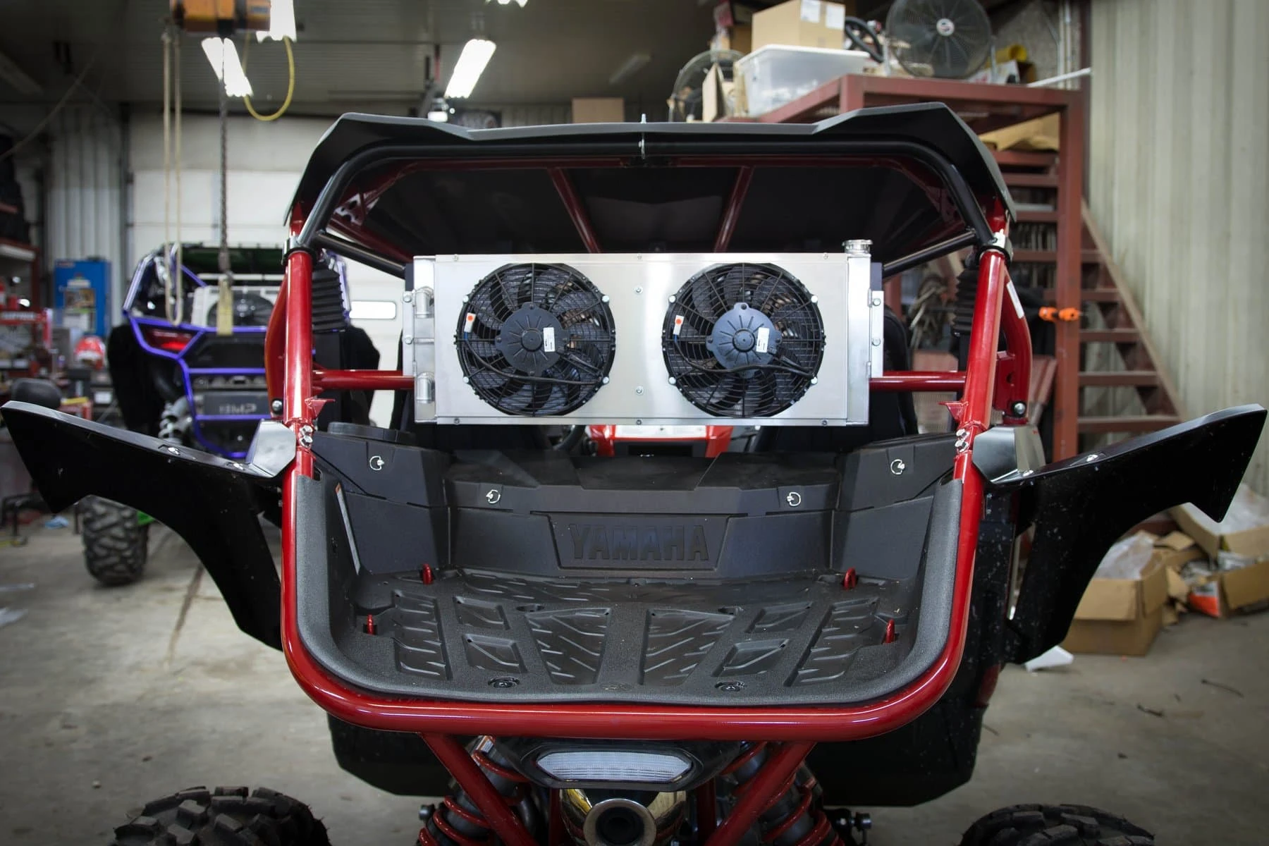 Hess Motorsports Radiator Relocation Kit - YXZ 1000R/SS (Rear Window) - Image 2