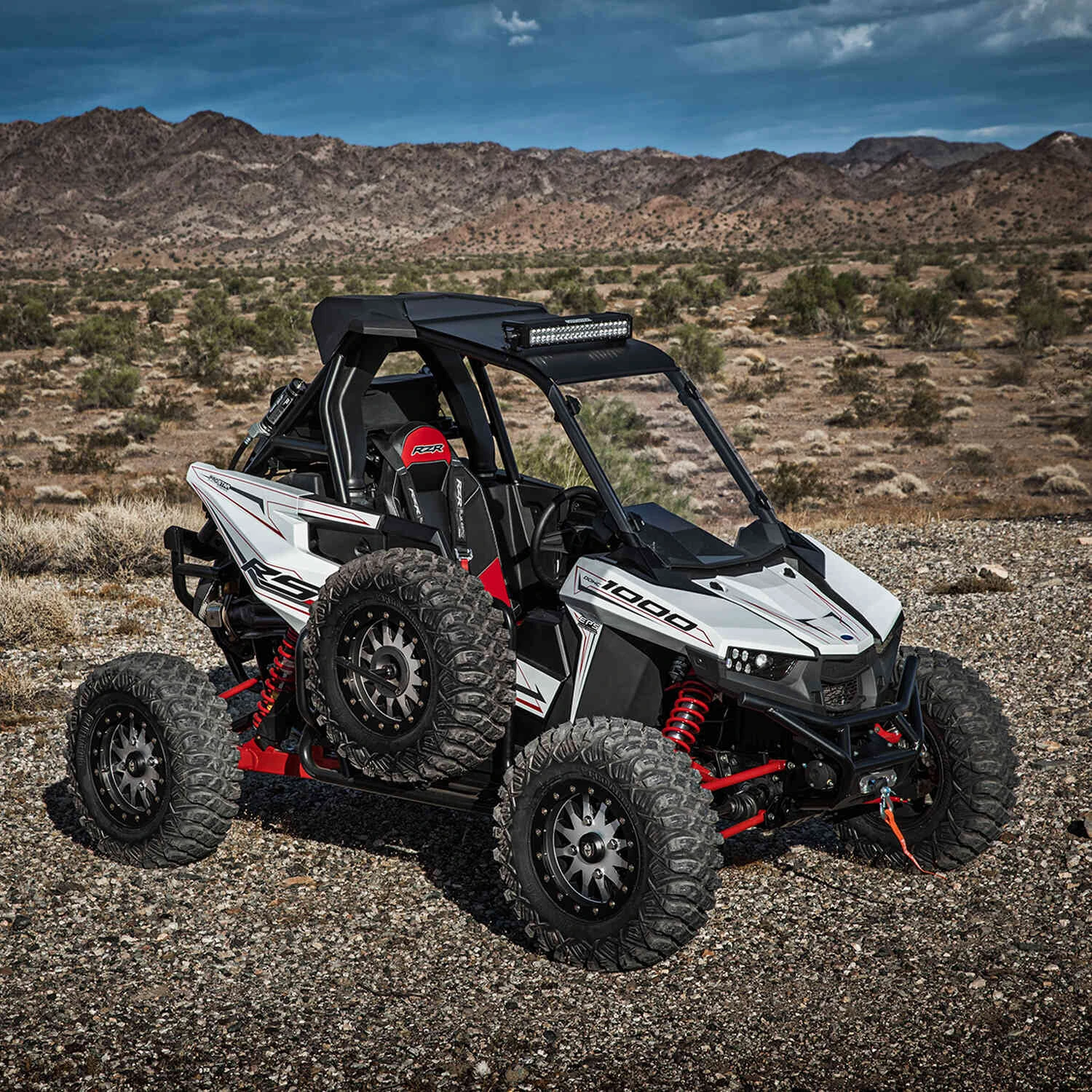 Polaris RS1 Sport Side Tire Carrier - Black - Image 5