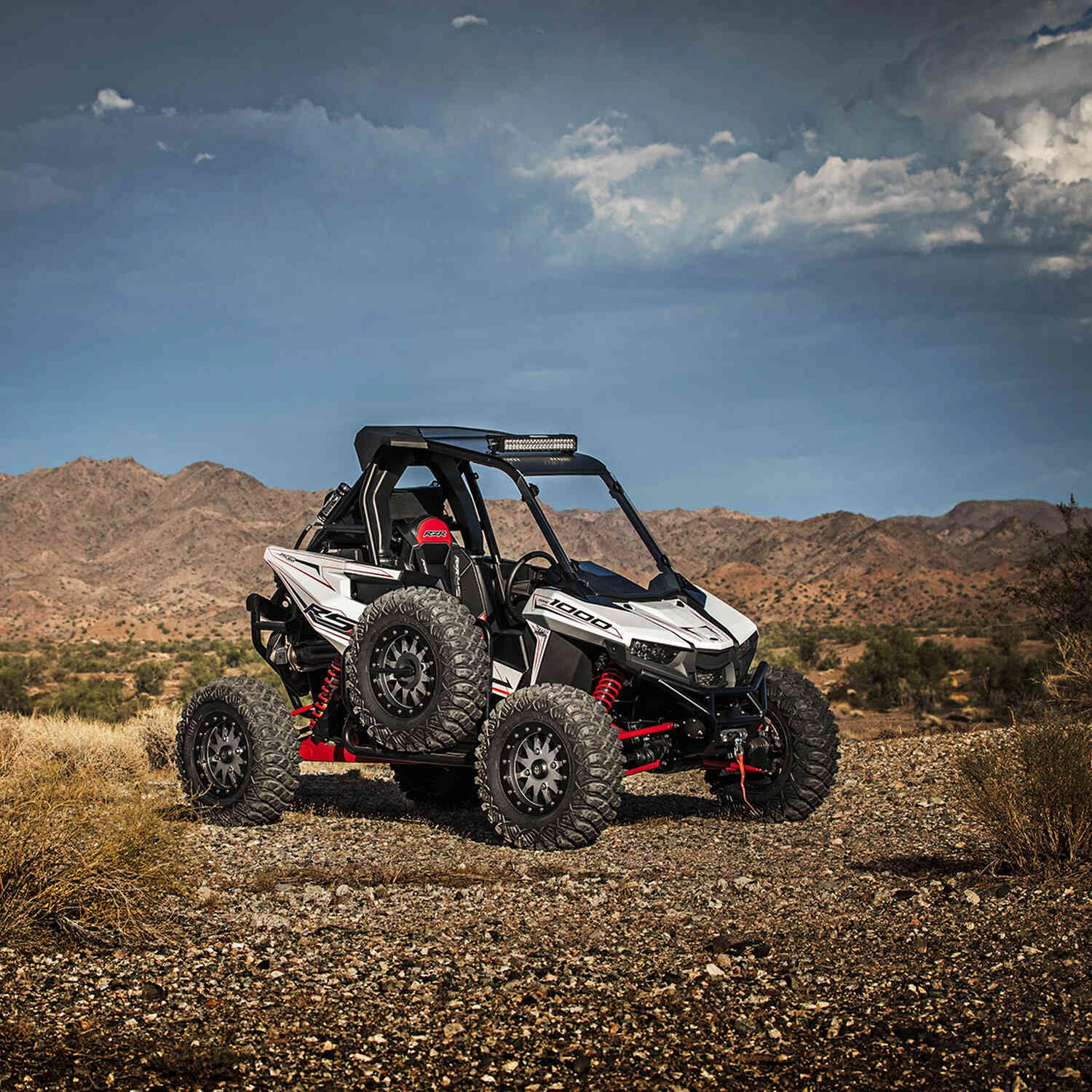 Polaris RS1 Sport Side Tire Carrier - Black - Image 6