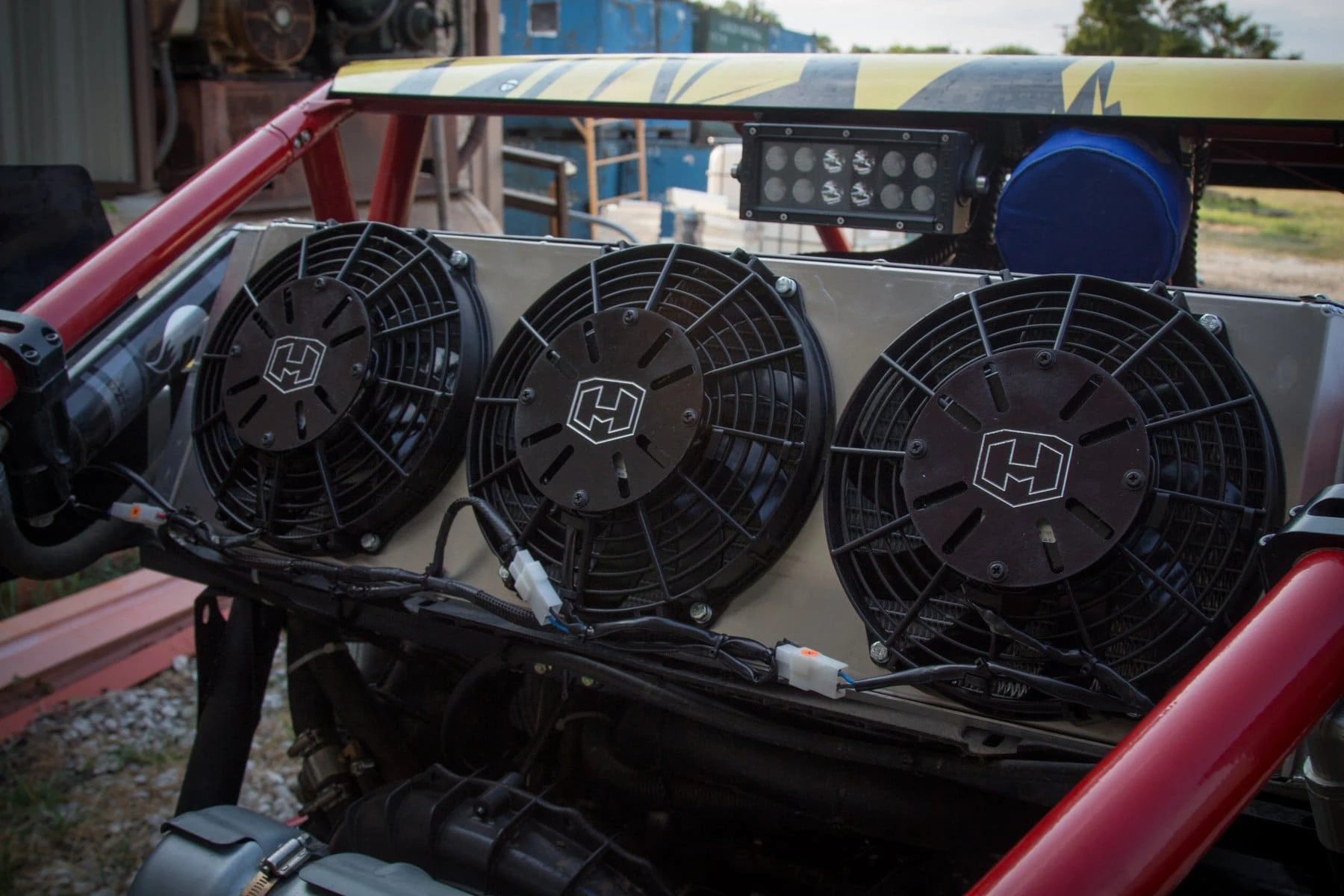 Hess Motorsports Radiator Relocation Kit Can-Am Maverick X3 Turbo (3 Fan) - Image 5