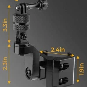 Kemimoto Polaris Ranger /General /Defender /Maverick Trail UTV Pro-Fit Clamp / Camera Mount - Image 8