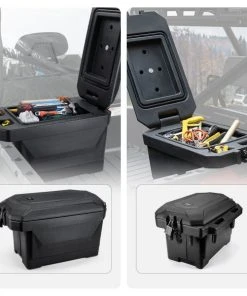 Kemimoto Big Size Cargo Box (Driver &amp; Passenger Side) Compatible With Polaris Ranger