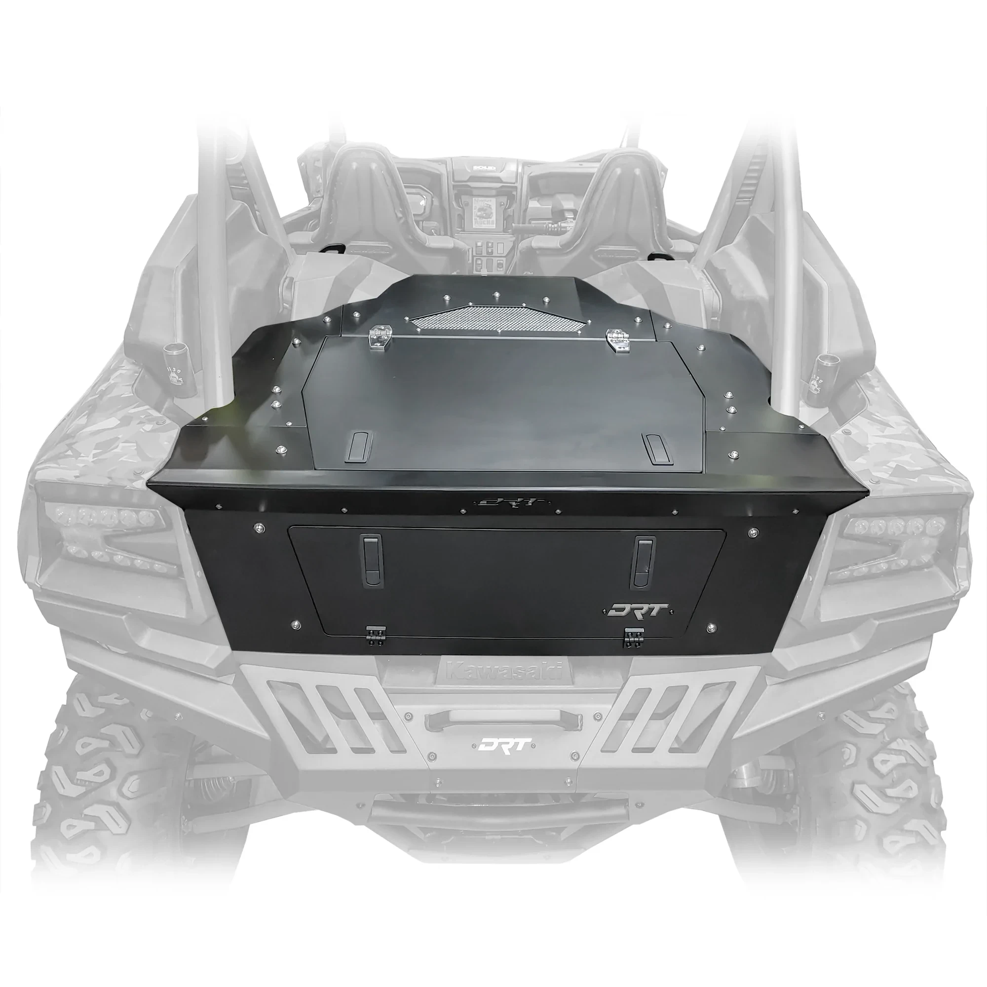 DRT Motorsports DRT Kawasaki KRX 1000/4 HD Aluminum Storage/Trunk Enclosure - Image 2