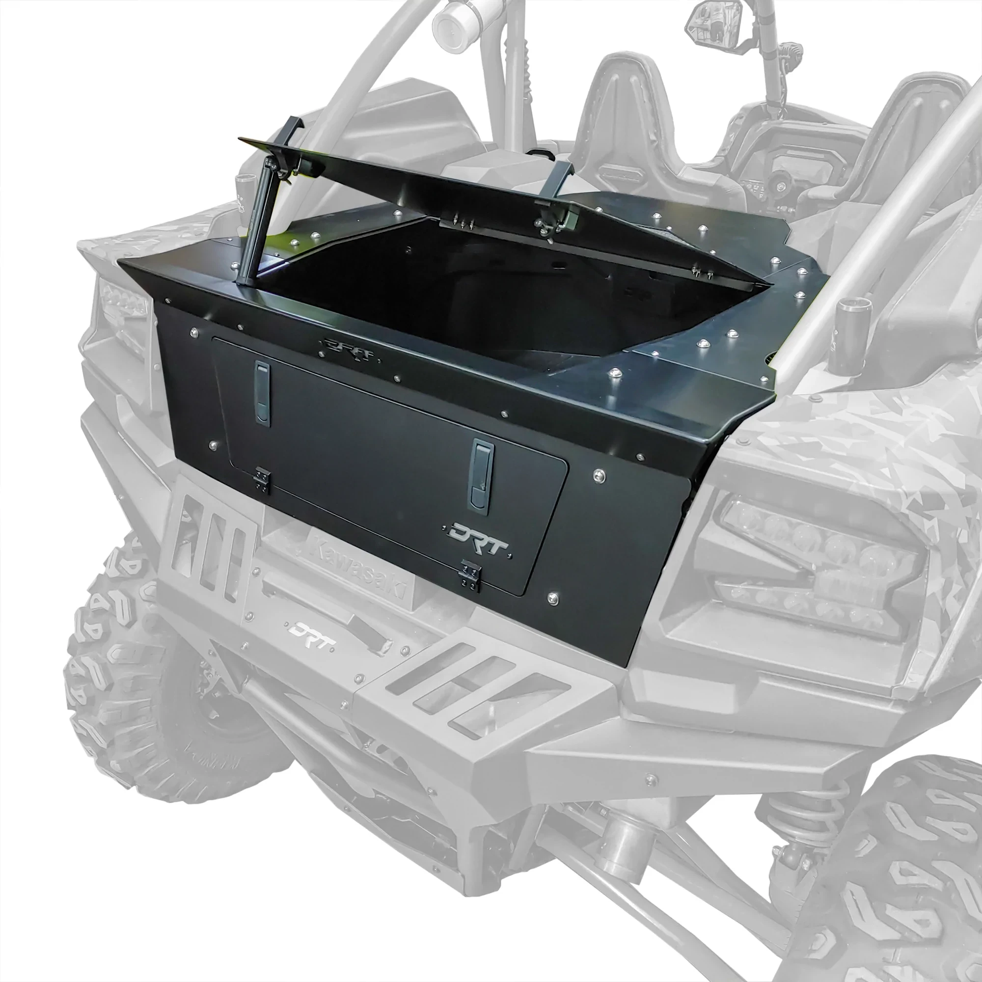 DRT Motorsports DRT Kawasaki KRX 1000/4 HD Aluminum Storage/Trunk Enclosure - Image 4