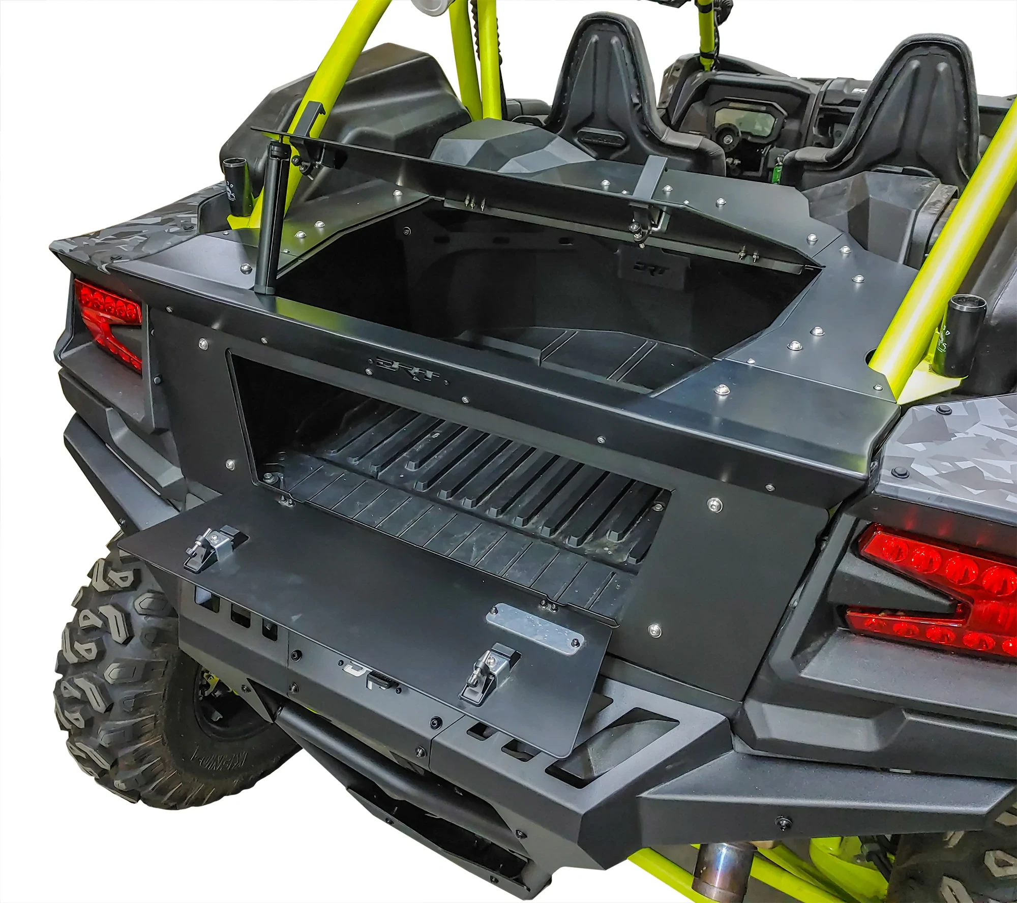 DRT Motorsports DRT Kawasaki KRX 1000/4 HD Aluminum Storage/Trunk Enclosure - Image 5