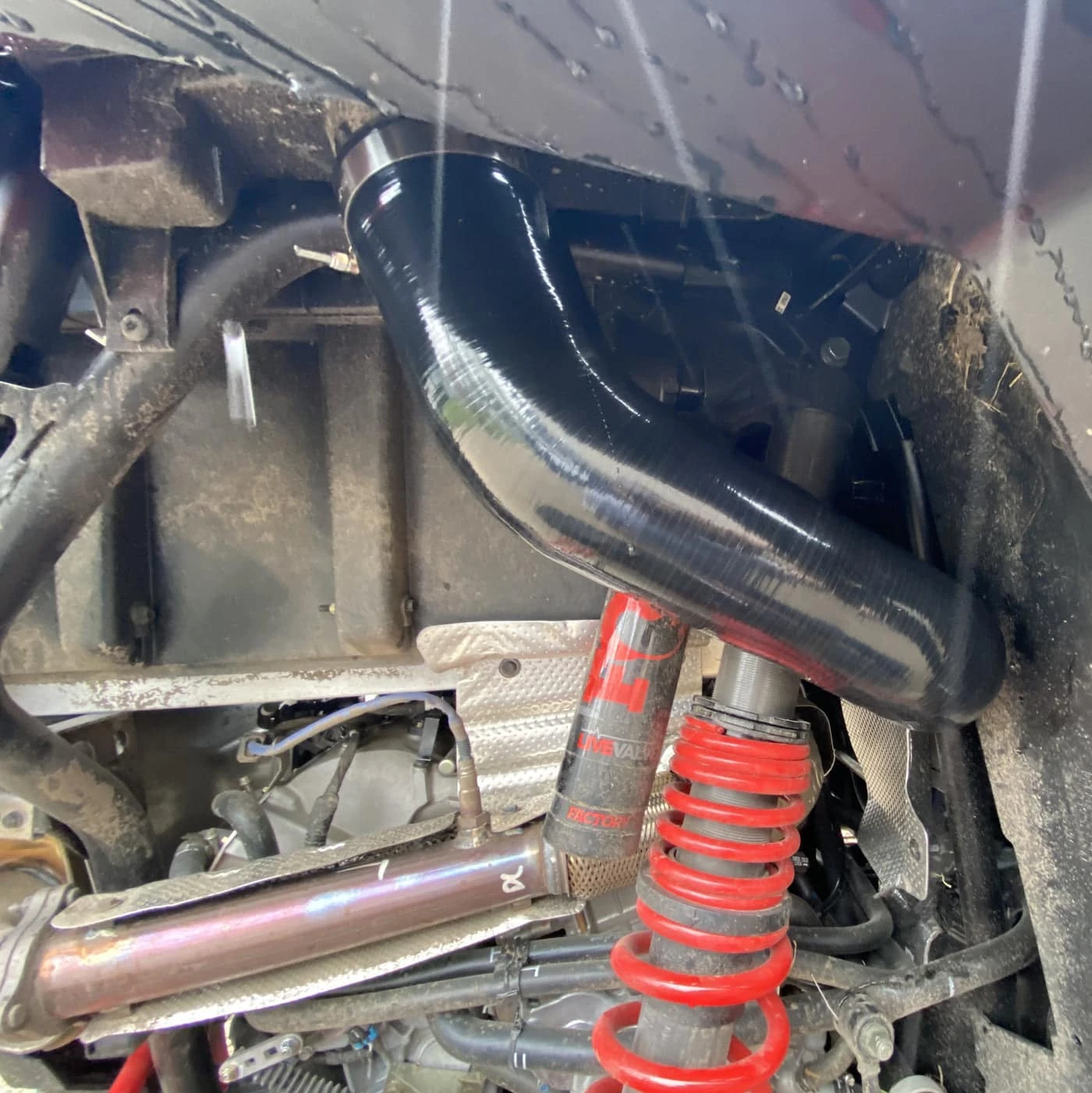 RPM Powersports Polaris RZR Pro XP/Turbo R "Big Fatty" Silicone Intake Tube - Image 5