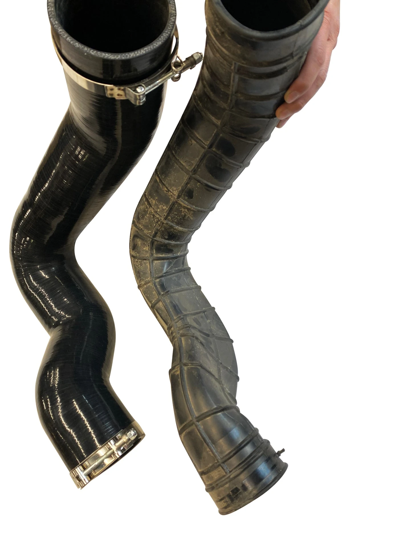 RPM Powersports Polaris RZR Pro XP/Turbo R "Big Fatty" Silicone Intake Tube - Image 4