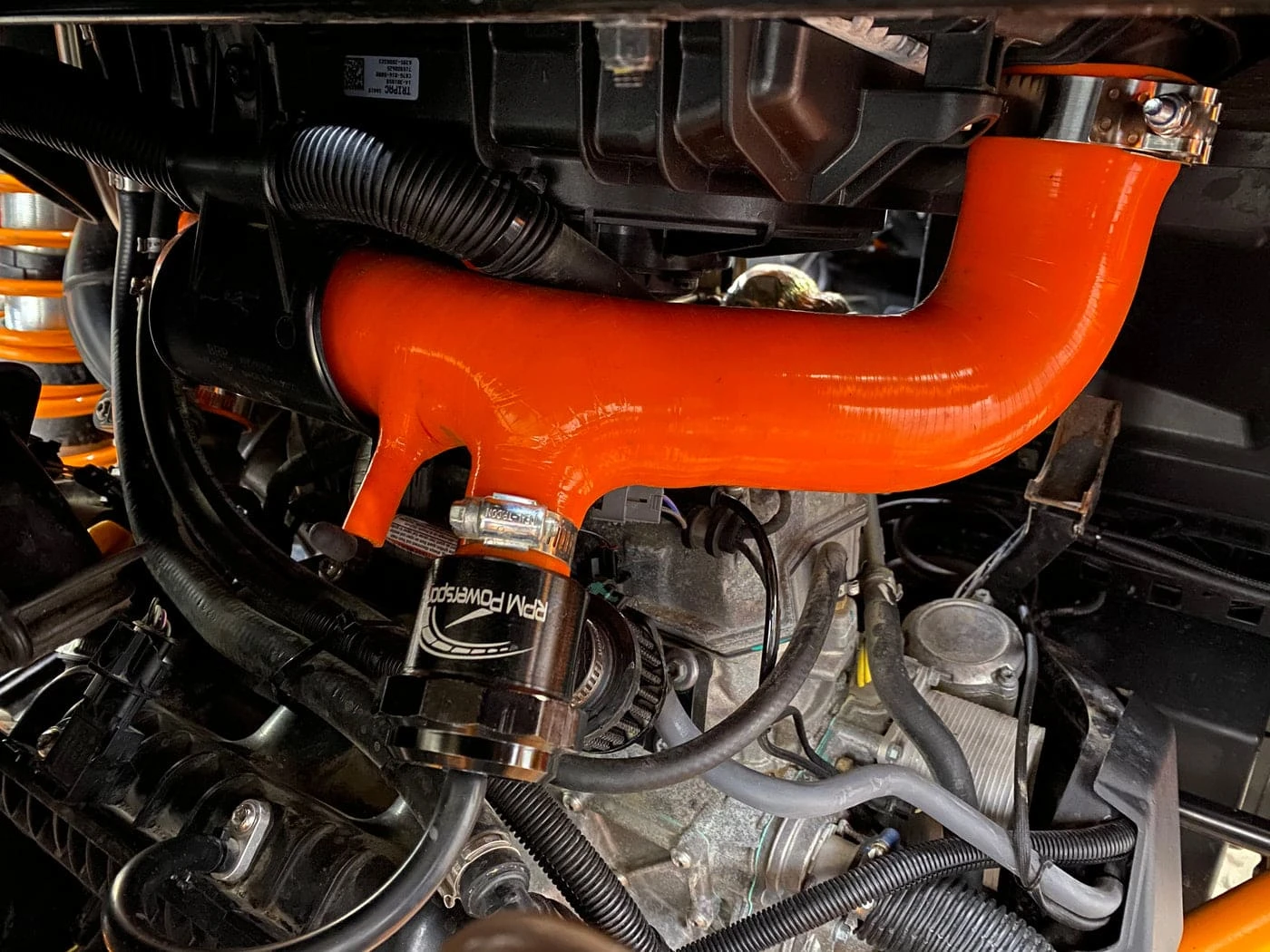 RPM Powersports Can-Am Maverick X3 R & RR Full Silicone Charge Tubes Kit - Image 9