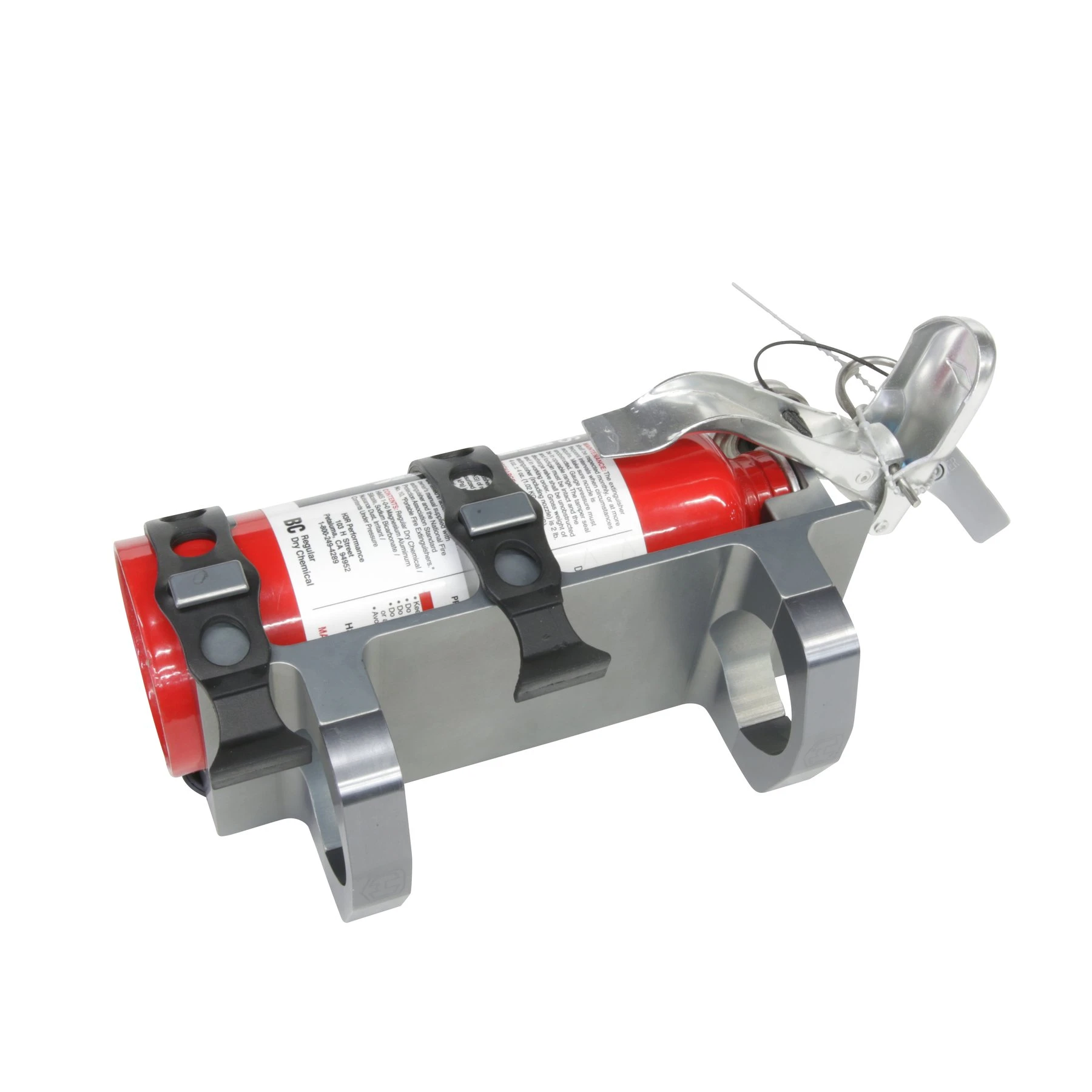 Hess Motorsports 1.0 Lb Quick Release Fire Extinguisher Roll Cage Mount Kit - Image 2