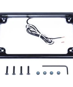Corbin Custom Works Corbin Universal License Plate Frame With LED Light