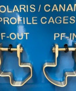 Axia Alloys Profile Cage Clamps - Polaris Ranger/General - Can-Am Defender/Maverick Trail