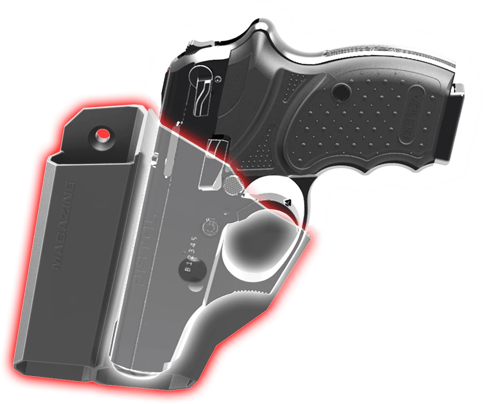 Seizmik PISTOL & MAGAZINE HOLSTER ADD-ON KIT (1 PAIR) - Image 7
