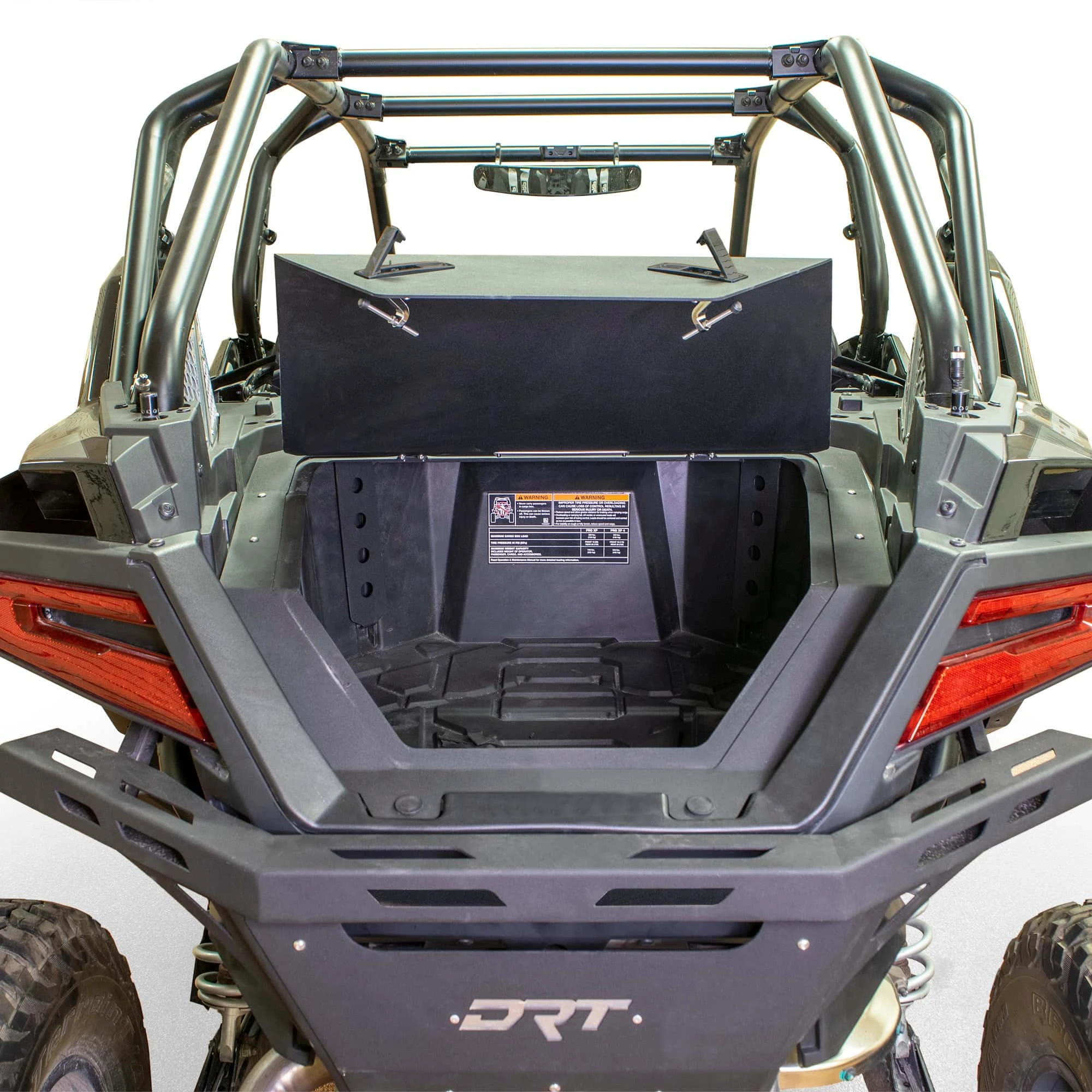 DRT Motorsports DRT RZR Pro XP / Turbo R 2020+ Aluminum Storage/Trunk Enclosure - Image 4
