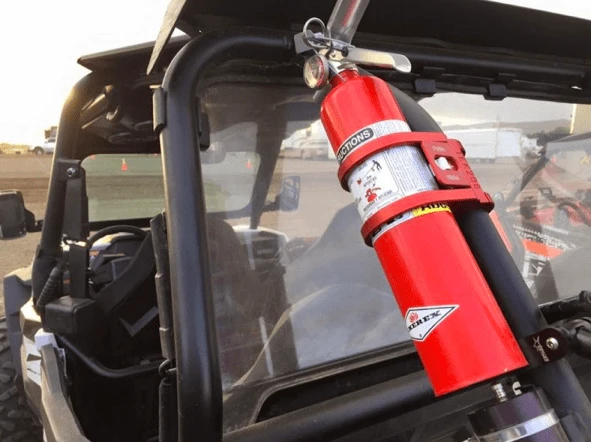 Tek208 Quick Release Fire Extinguisher Roll Bar Mount - Image 3