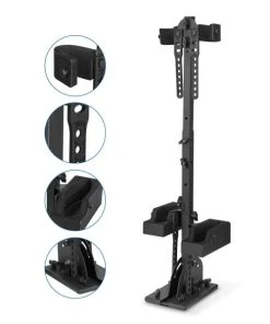 Kemimoto UTV Shotgun Holder, Floor Vertical Mount Holder