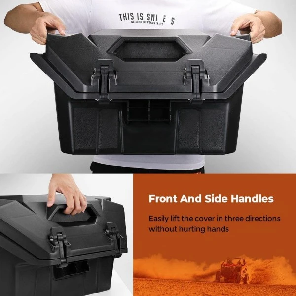 Kemimoto Polaris RZR Pro XP / Turbo R (2020-2023) Storage Rear Cargo Box - Image 3