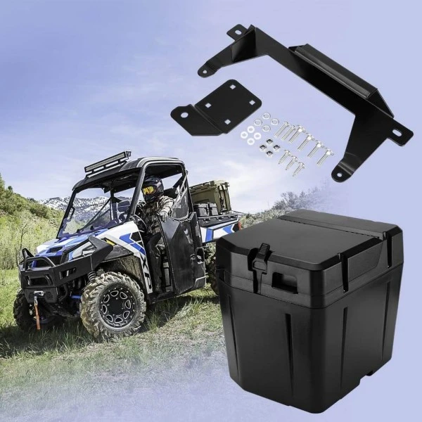 Kemimoto Cargo Storage Device Tool Box & Under Seat Storage Box Fit Polaris Ranger / General - Image 3