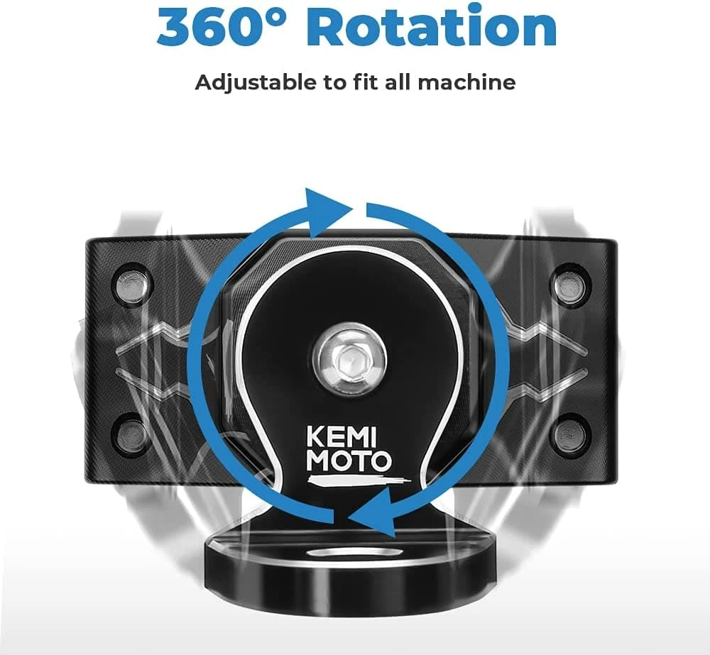 Kemimoto Whip Light Set, 2PCS 5FT Whip Light & 2PCS Flag Mount & 12V Switch On-off - Image 13