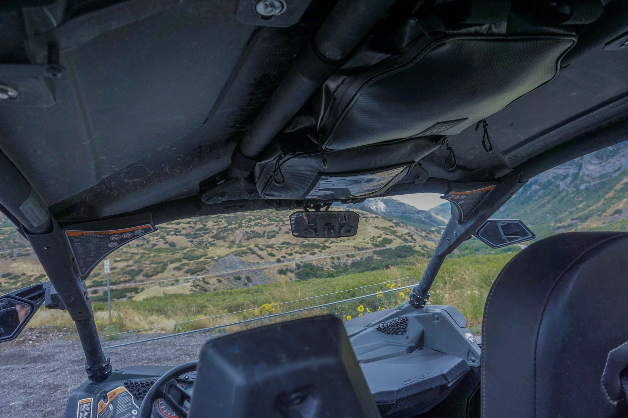 UTV Mountain Accessories UTVMA Maverick X3 Center Roof Bag - Image 2