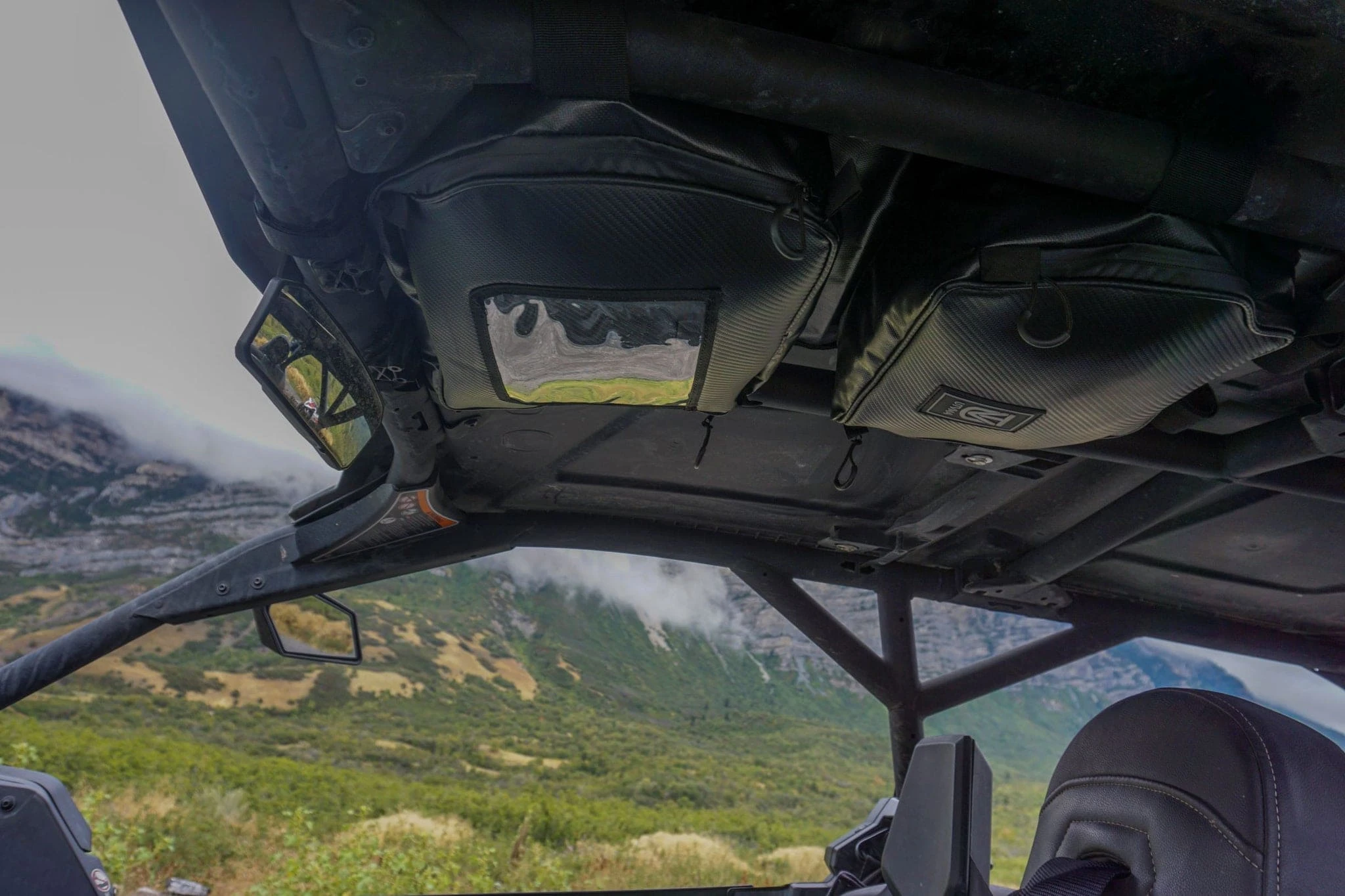 UTV Mountain Accessories UTVMA Maverick X3 Center Roof Bag - Image 3