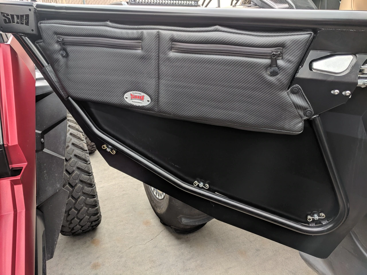 SDR Polaris RZR 2-Seat Hi-Bred Door Bags
