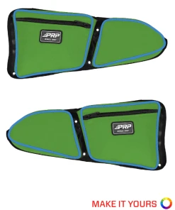 PRP Seats PRP CUSTOM Front Door Bags W/ Knee Pad For Polaris RZR - Pair