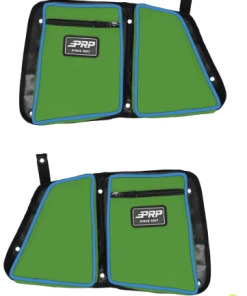 PRP Seats PRP CUSTOM Rear Door Bags W/ Knee Pad For Polaris RZR – Pair