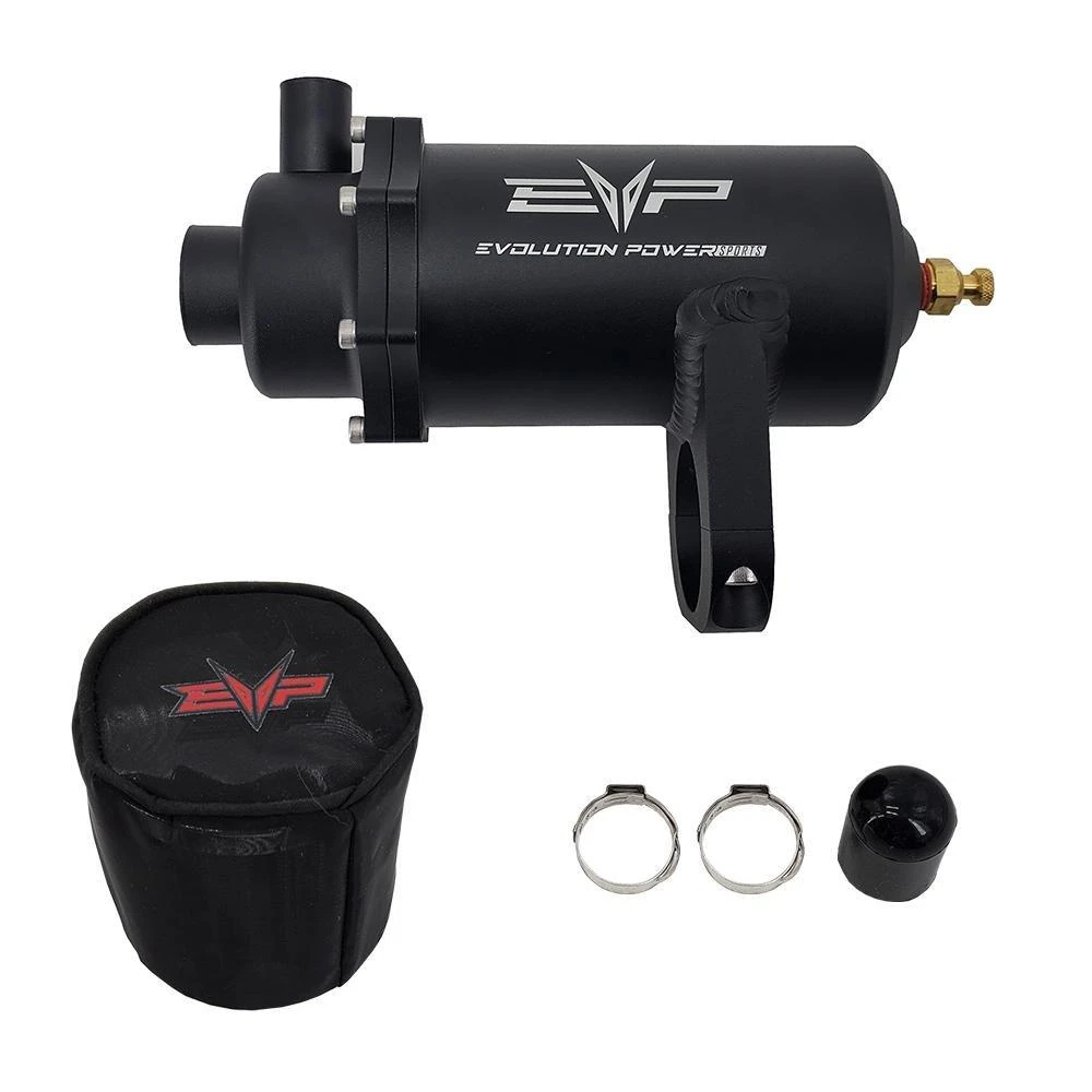 Evolution Powersports EVO Powersports Can Am X3 Air/Oil Separator Catch Can - Image 2