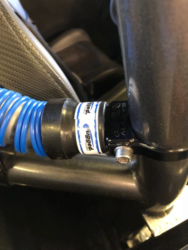 Axia Alloys Helmet Race Air Pumper Hose Plug Mount - Image 6