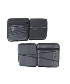 PRO ARMOR STOCK REAR DOOR KNEE PADS WITH STORAGE - POLARIS RZR