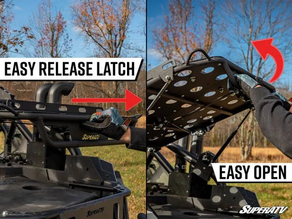 SuperATV Polaris RZR Pro XP Cargo Rack - Image 5