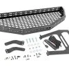 Rough Country '16-'22 Honda Pioneer Front Cargo Rack With Black Slimline Series 6" LED Light
