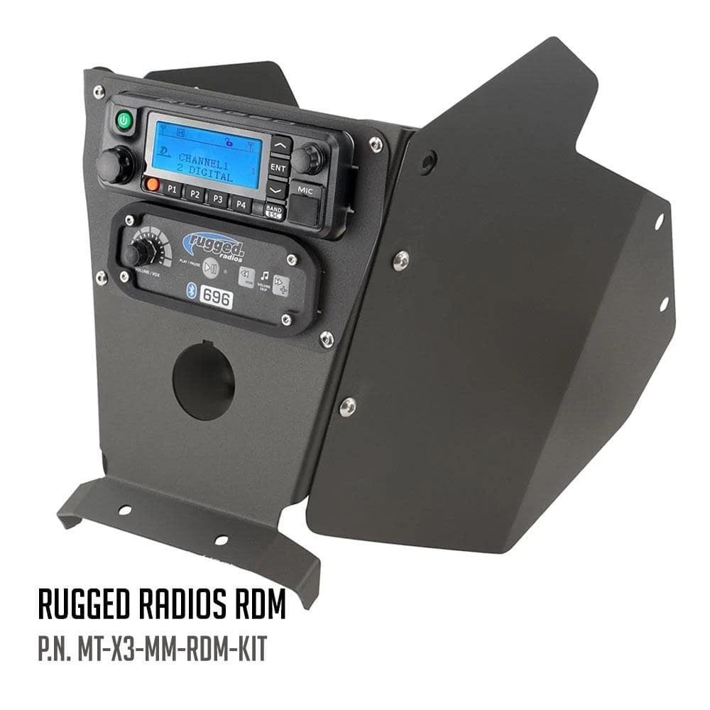 Rugged Radios Can-Am X3 Multi-Mount XL Kit