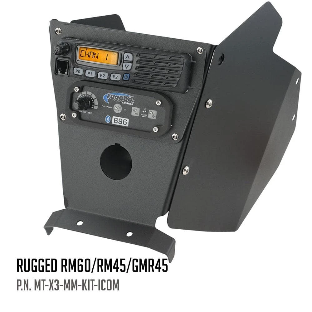 Rugged Radios Can-Am X3 Multi-Mount XL Kit - Image 4
