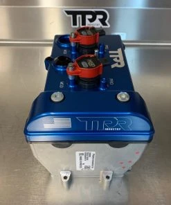 TPR Industry RZR Billet Valve Cover W/Oilers - Blue